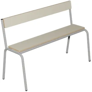 Banc Moly L120 avec dossier